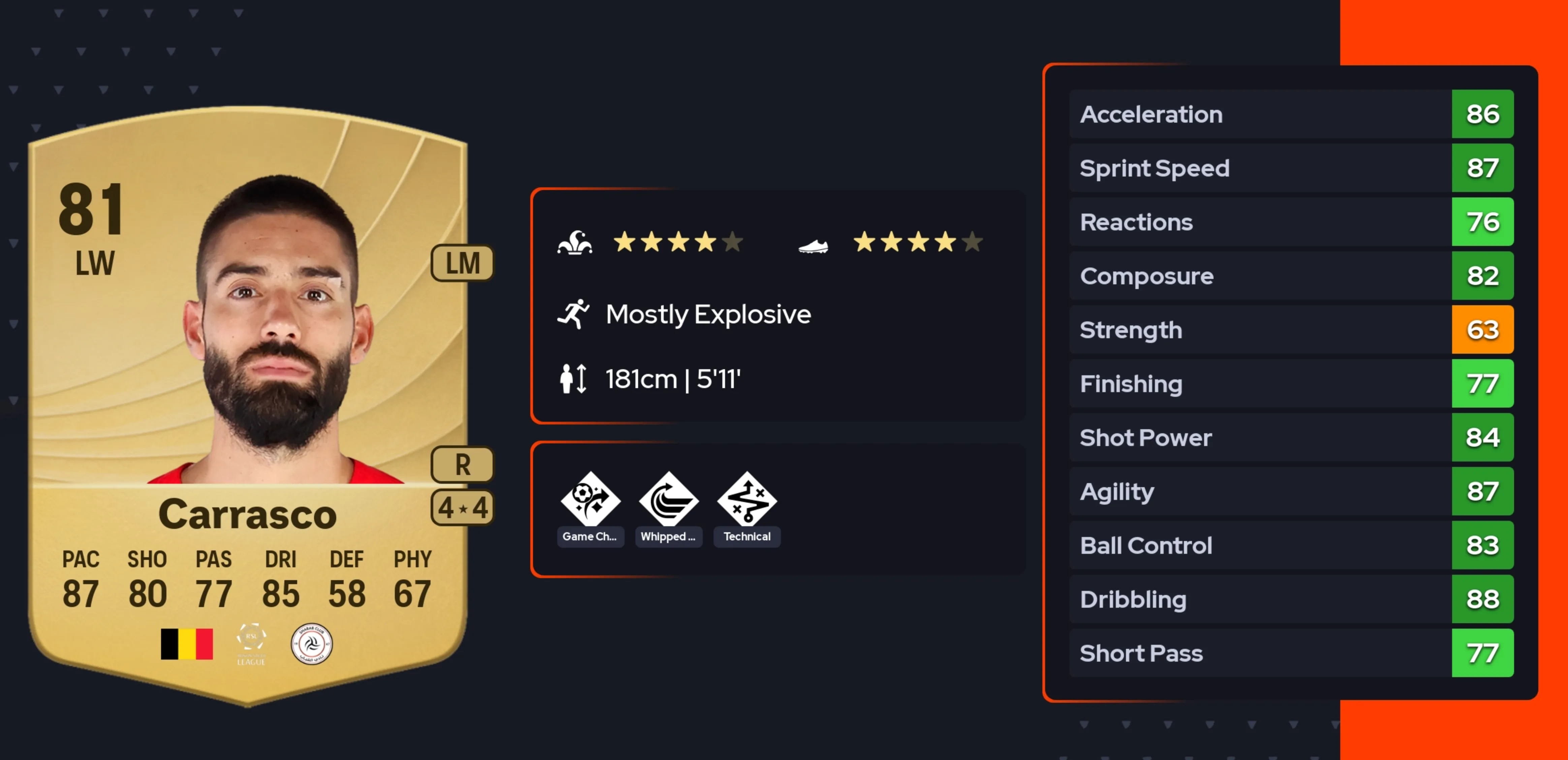 Yannick Carrasco fc 26